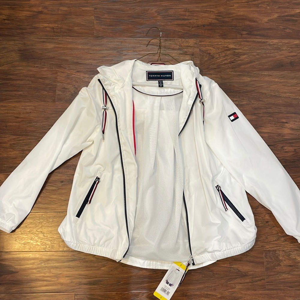 Tommy Hilfiger Small White Windbreaker